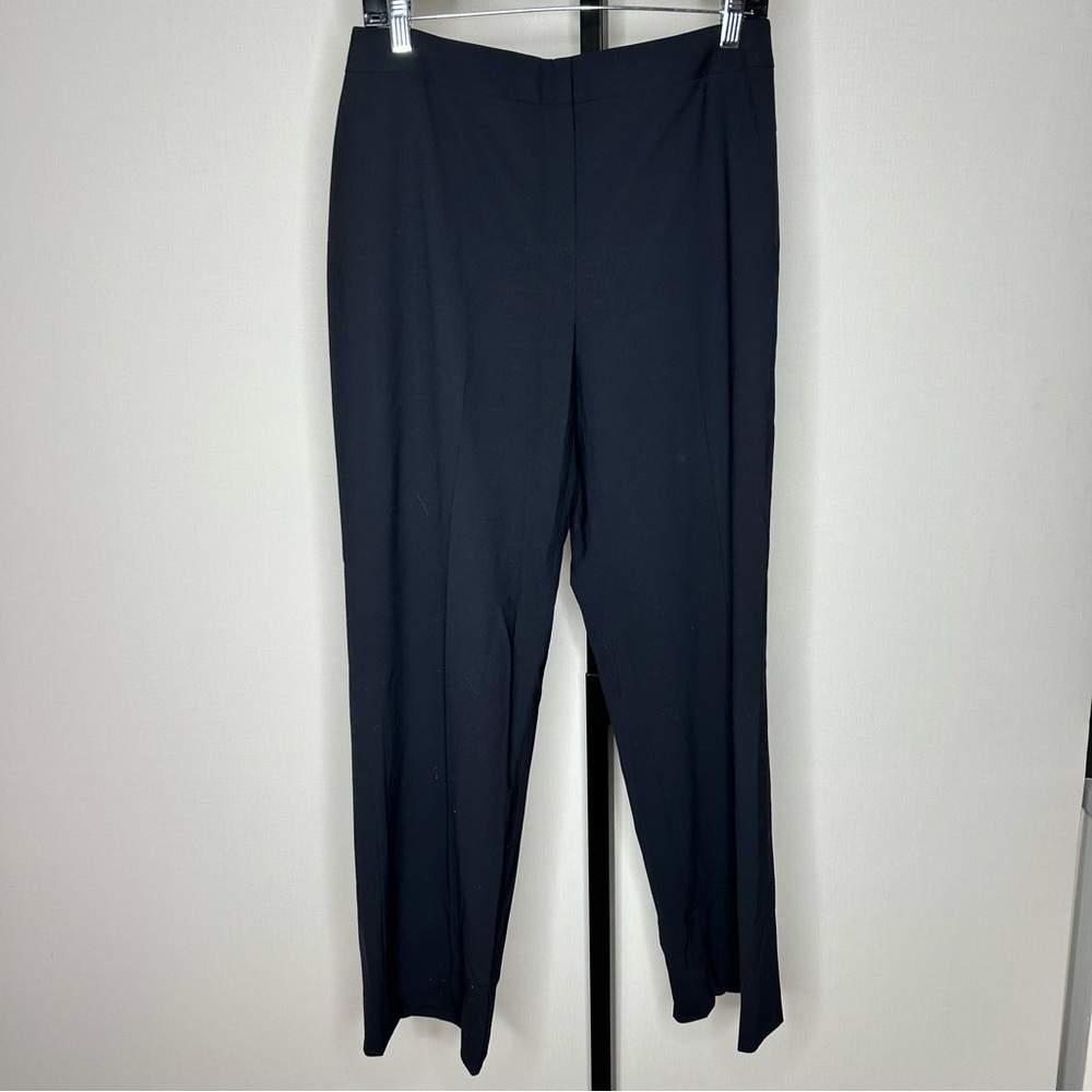 Lafayette 148 New York Menswear Straight Leg Pants